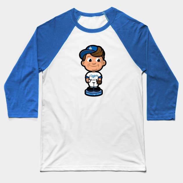 Dodger Bobblehead Baseball T-Shirt by ElRyeShop